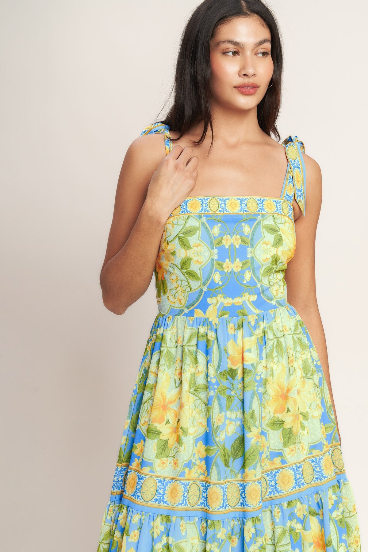 yellow delight maxi dress