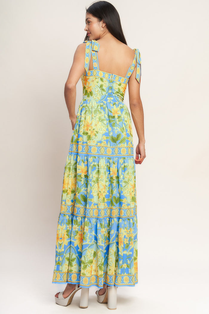 yellow delight maxi dress