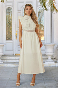 Daisy Embroidered Sun Dress