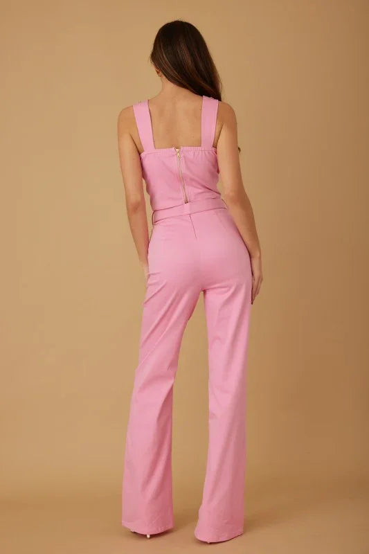 Thick Loop Rope  Denim pant Chain Sets