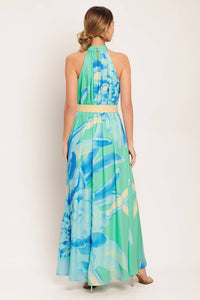 HALTER HAWAII MAXI DRESS