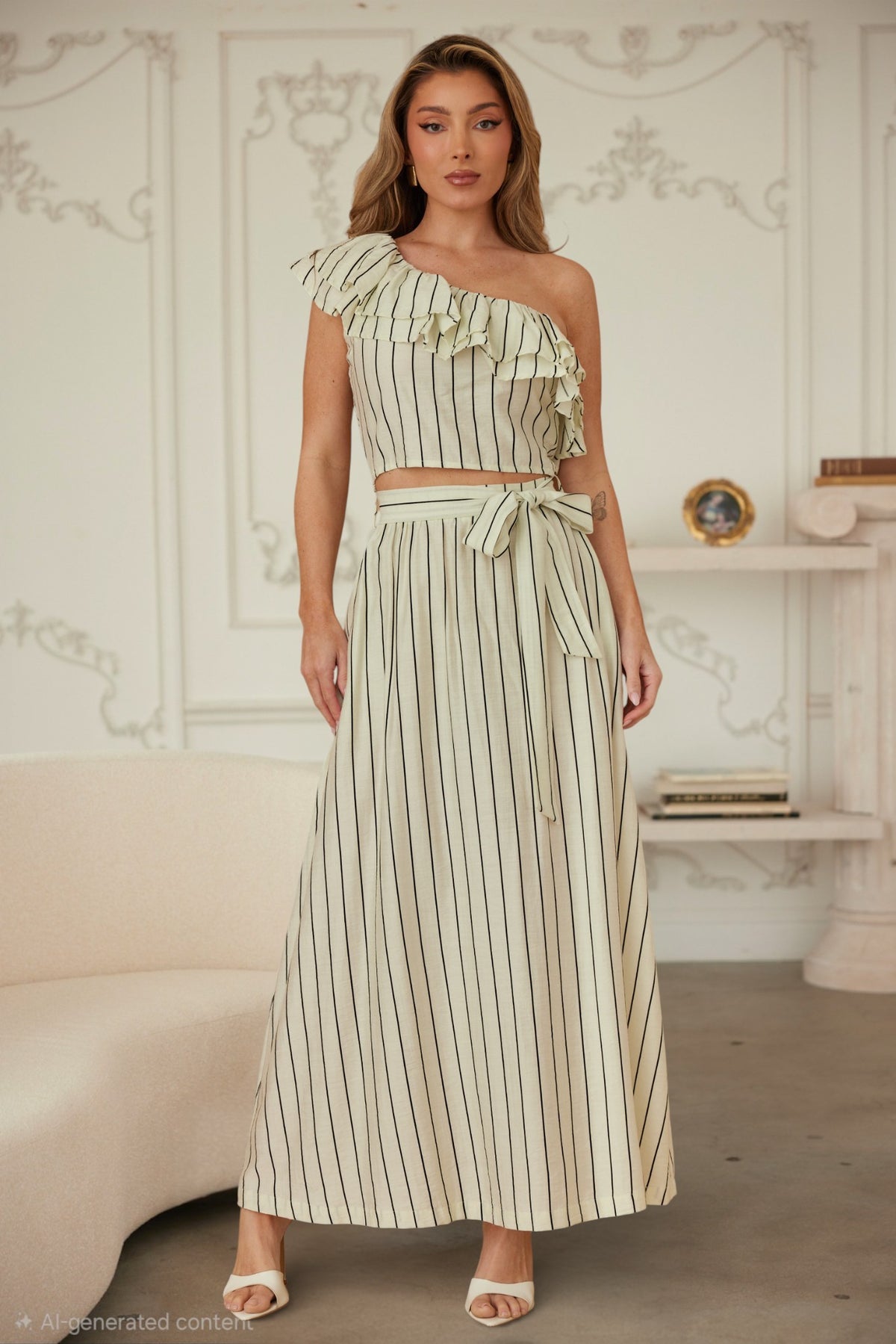 STRIP TWO PIECE MAXI DELLA SET