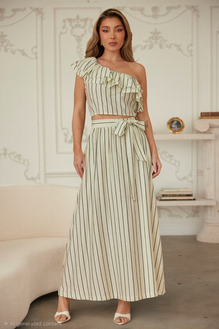 STRIP TWO PIECE MAXI DELLA SET