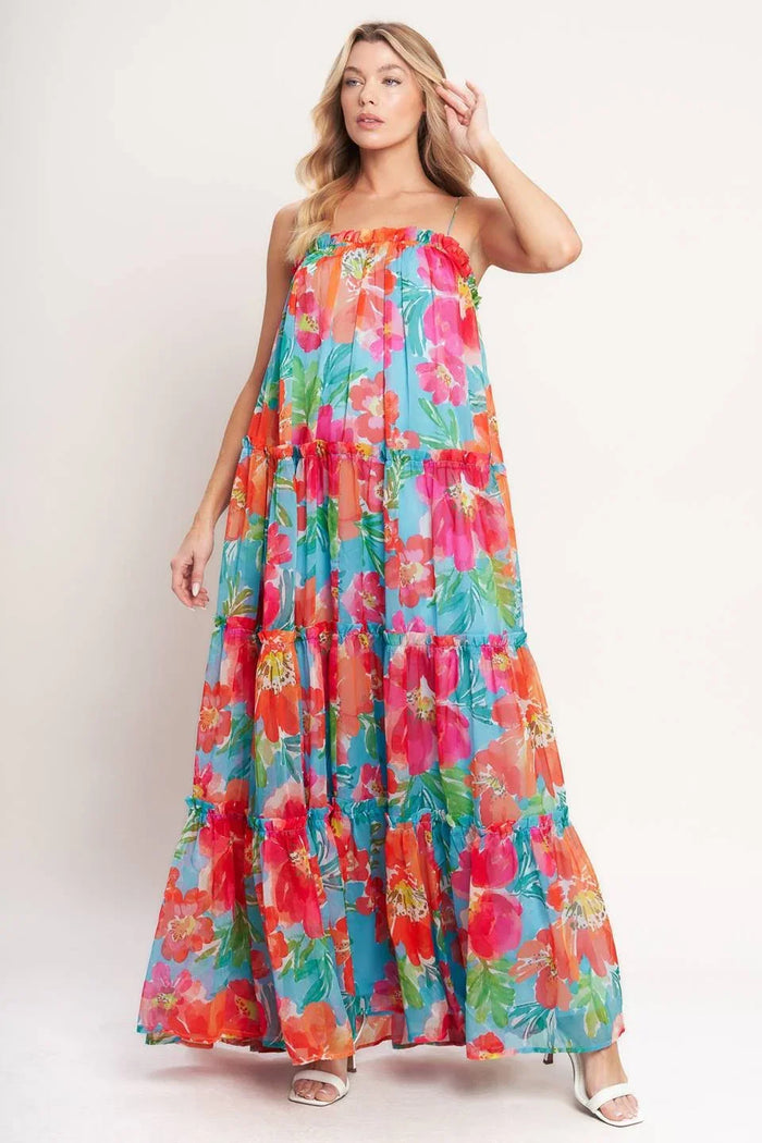 Printed Maxi Dress