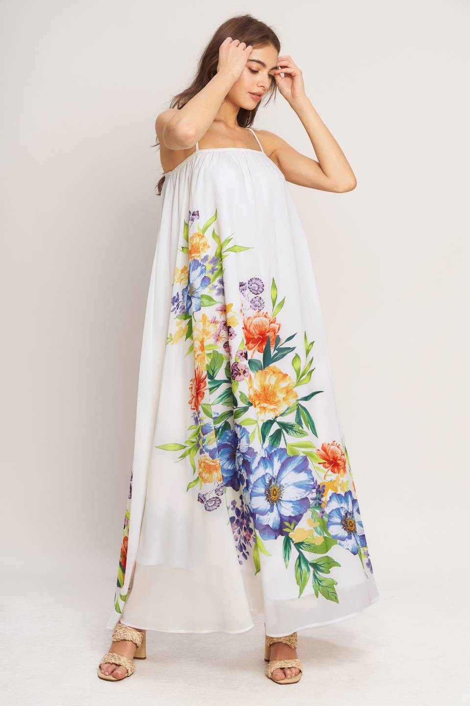 floral maxi ameali dress