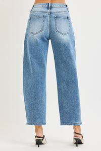 YOi Low Rise Barrel Leg Jeans