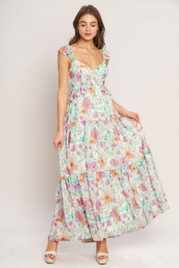 FLOWERY SWING HILLE MAXI DRESS