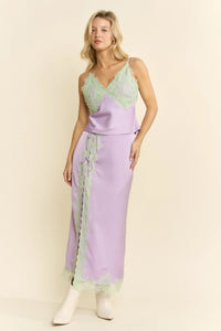 Vintage Lace Cami & Skirts Set