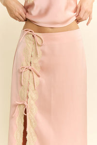 Vintage Lace Cami & Skirts Set