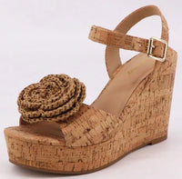 Peep Toe Wedge