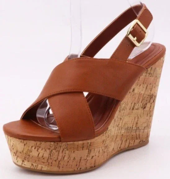 Espadrille Platform High Heel Dressy Sandal