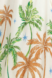 PALM TREE MAXI VACA DRESS