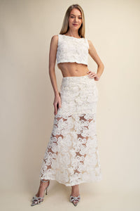 Blossom Lace Two Piece Set