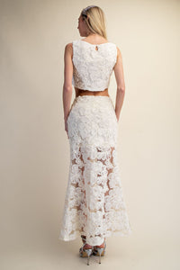Blossom Lace Two Piece Set