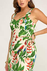 Palm Leaf Two Piece Set