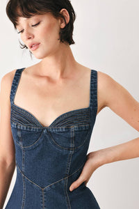 BELLA DENIM ALINE MAXI