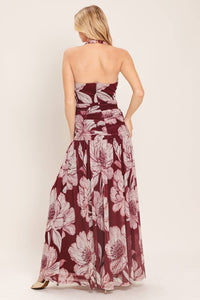 Wine delight maxi dress