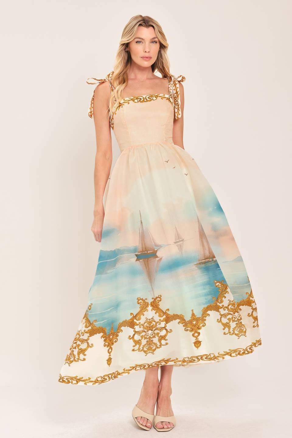 SAIL AWAYS MAXI DRESS