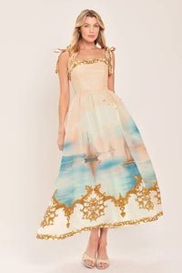 SAIL AWAYS MAXI DRESS