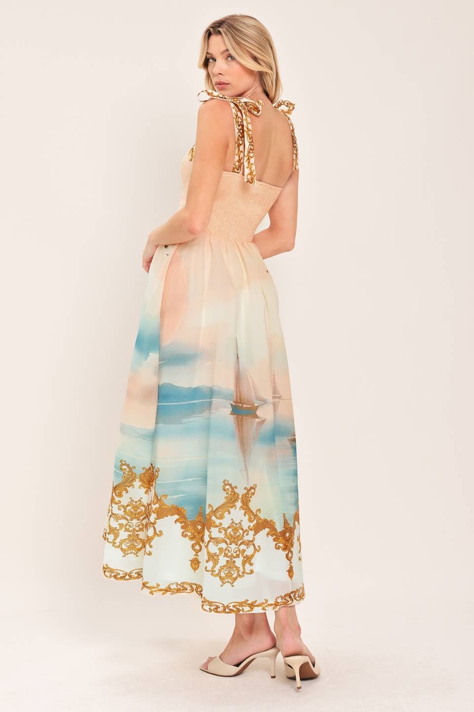SAIL AWAYS MAXI DRESS