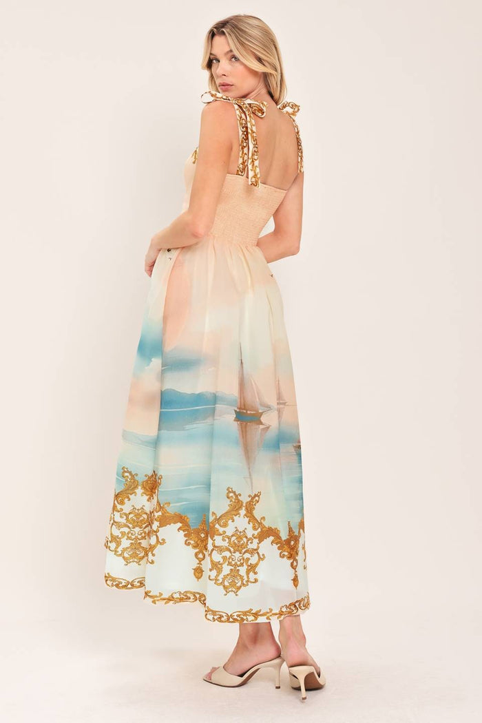 SAIL AWAYS MAXI DRESS