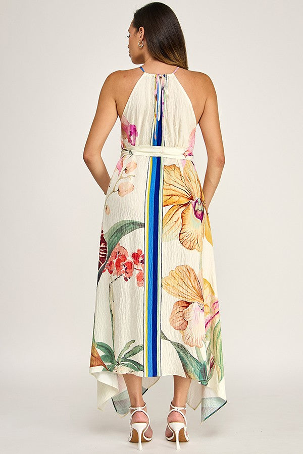 Hankiechief Maxi Dress