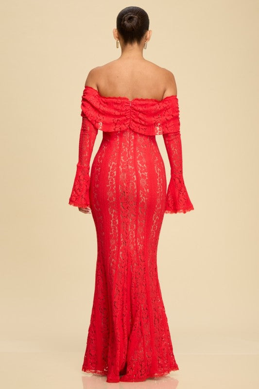 Elegant Lace Dress - Sophisticated Style