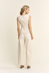 BARREL JEAN WITH DALIA PENTUAL TOP SET