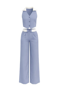 The Signature Stripe Vest and Pants Set
