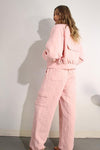 DESIGNER INSPIRED  TWO PIECE CARGO PANT SET