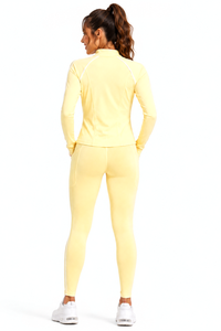 3-PIECE ACTIVEWEAR SET — SPORTS BRA, LEGGING & JACKET