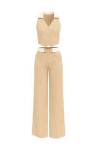 The Signature Stripe Vest and Pants Set