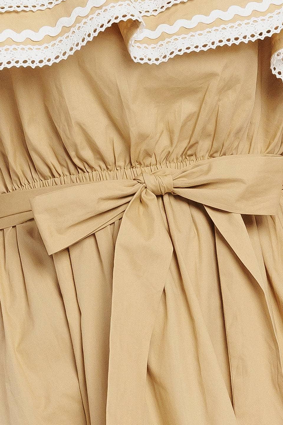 Ruffle Tube Top Maxi Dress