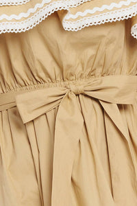 Ruffle Tube Top Maxi Dress