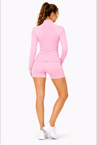 3 pcs activewear set sports bra with shorts with jacket seT
