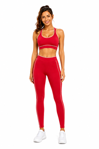 3-PIECE ACTIVEWEAR SET — SPORTS BRA, LEGGING & JACKET