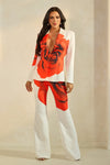 ROSE TWP PIECE BLAZER PANT SET