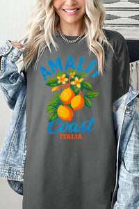 Amalfi Coast Italia Graphic Heavy Cotton Tee
