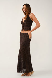 Lilly Lace Tank & Maxi Skirt Set