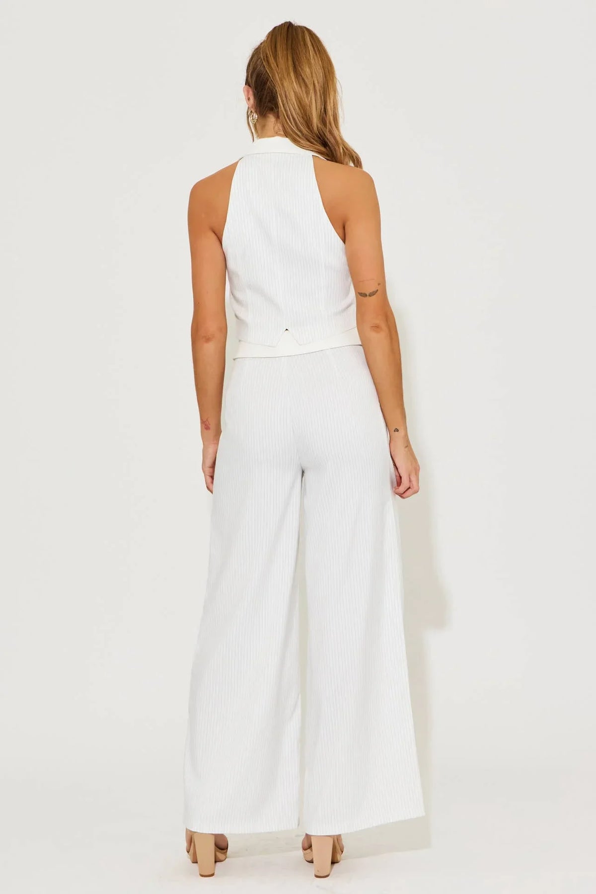 The Signature Stripe Vest and Pants Set