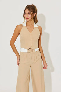 The Signature Stripe Vest and Pants Set