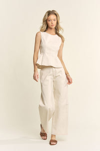 BARREL JEAN WITH DALIA PENTUAL TOP SET