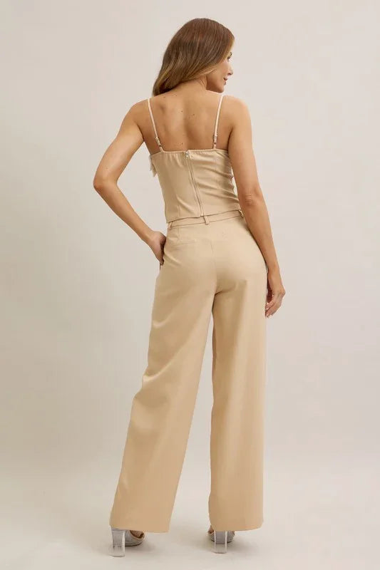 Take Me Places Tube Top & Pants Set PRIVILEGE