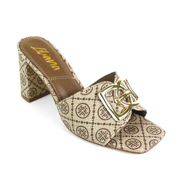 Short Heel Designer Inspired Shoe