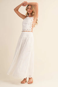 Poplin Scallop Hem Set