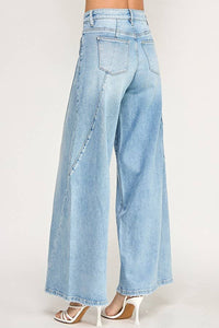WILLOW HIGH RISE COMFORT WIDE LEG w/ SEAM DETAIL