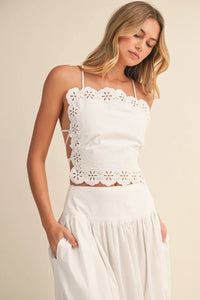 Poplin Scallop Hem Set