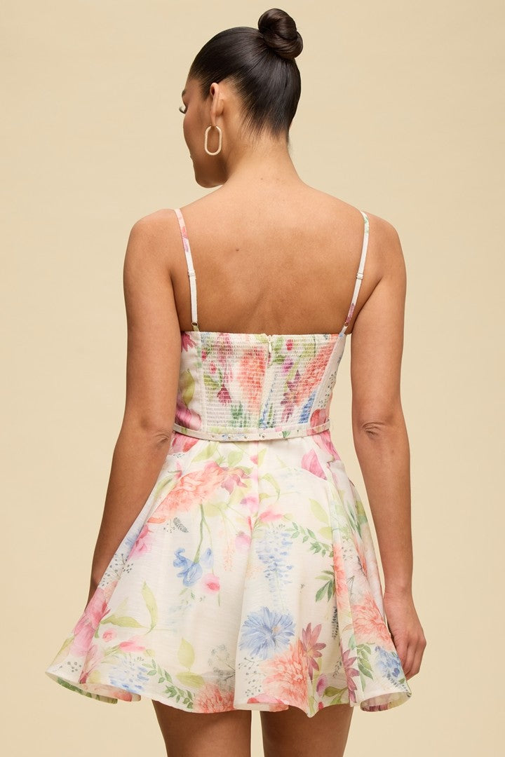 garden cocktail dress Belle Garden Flare Dress – PRIVILEGE – PRIVILEGE