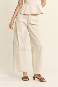 BARREL JEAN WITH DALIA PENTUAL TOP SET