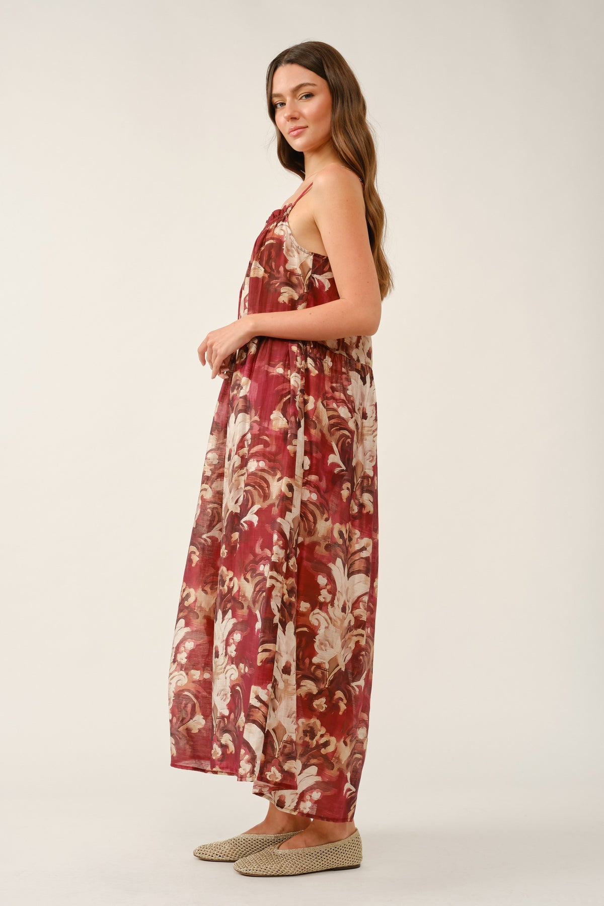 Lola Balloon Maxi Dress
